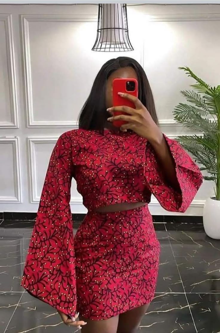 Two piece skirt set