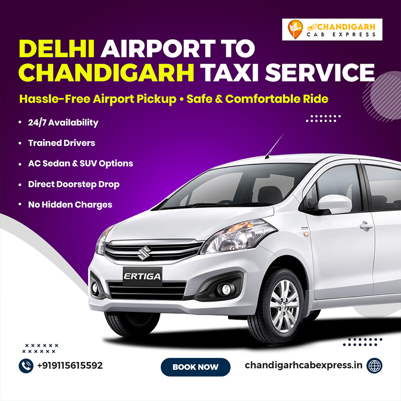How to Plan a One-Day Cab Trip from Delhi to Chandigarh?