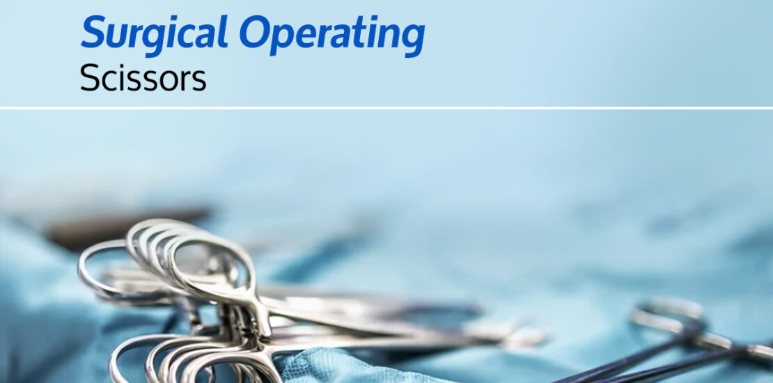 surgical operating scissors