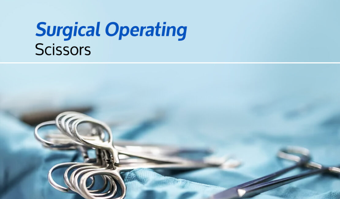 surgical operating scissors