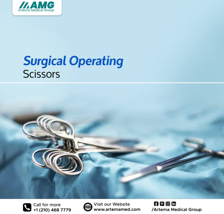 surgical operating scissors