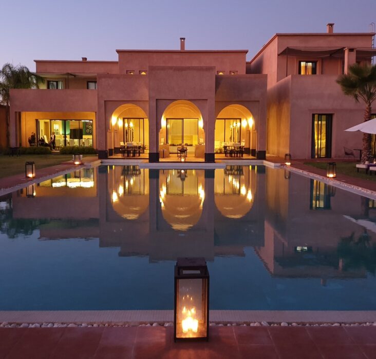 luxury villa rental morocco
