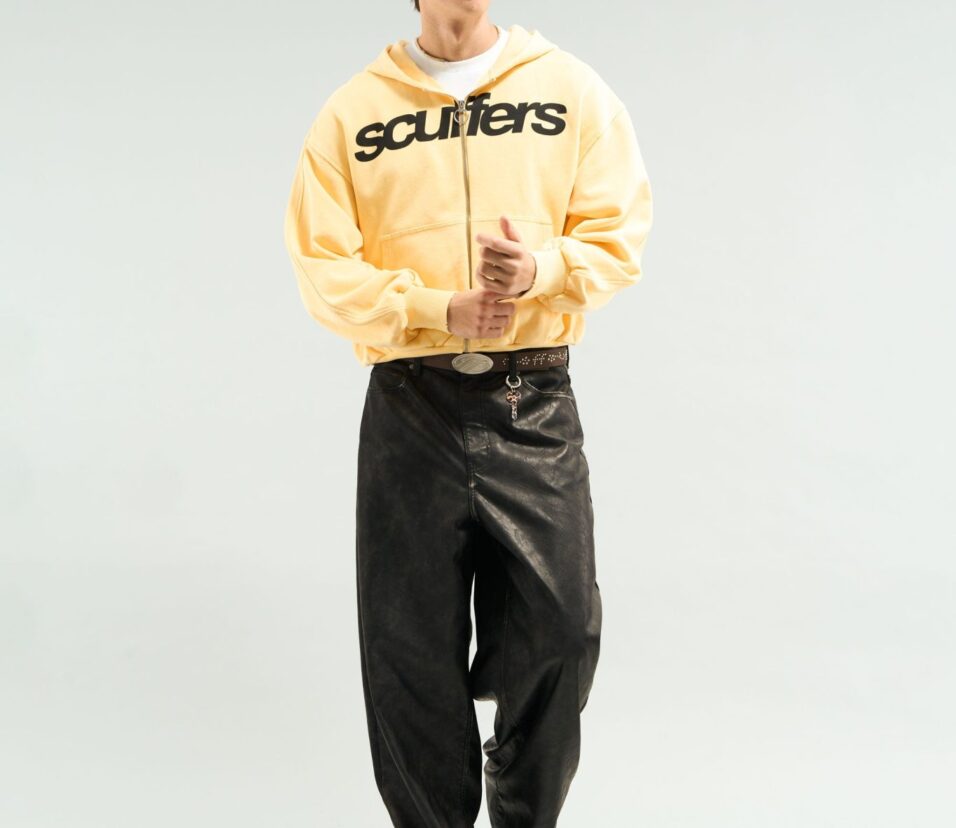 Scuffers Yellow Hoodie