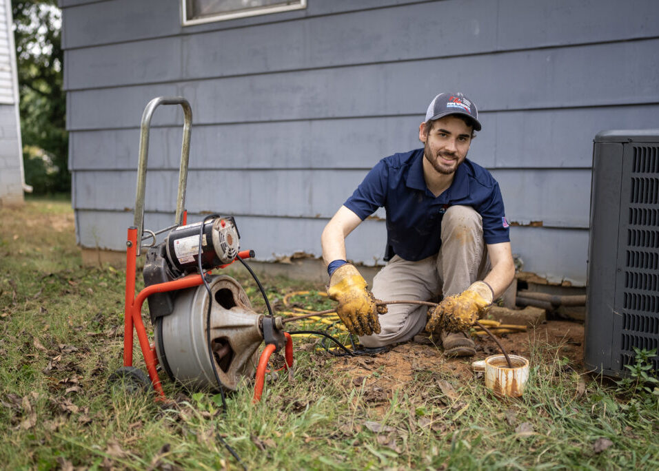 Drain Cleaning in Red Oak