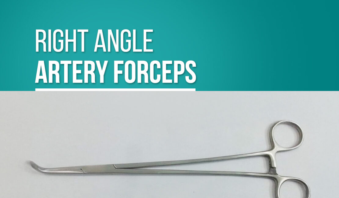 right angle artery forceps