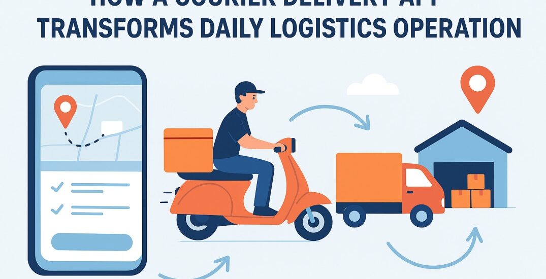 on demand courier app development