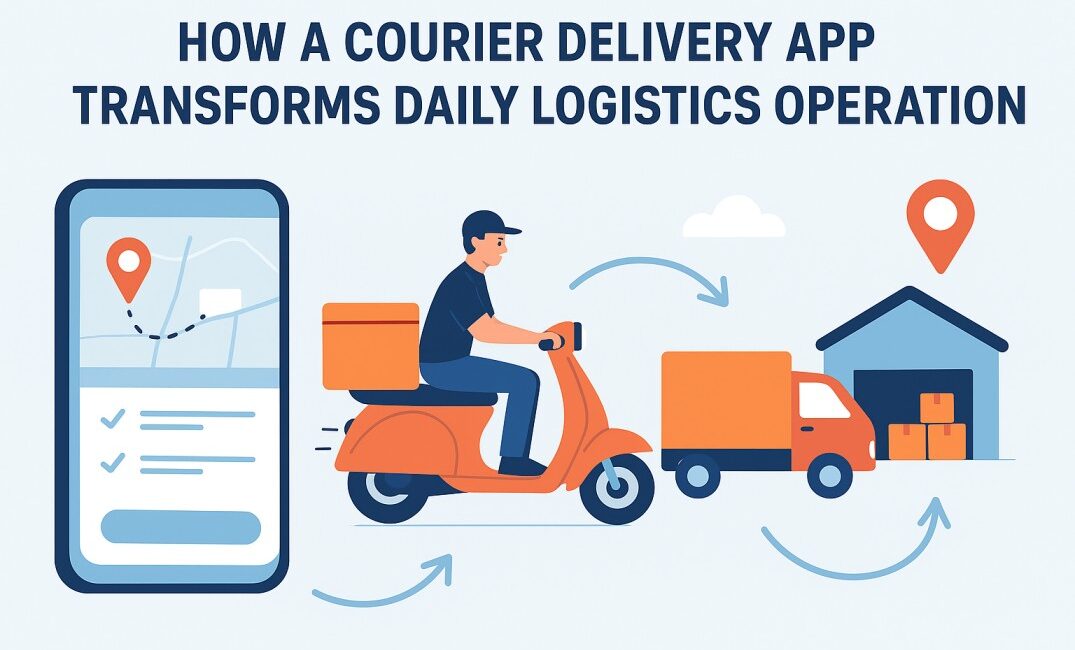 on demand courier app development