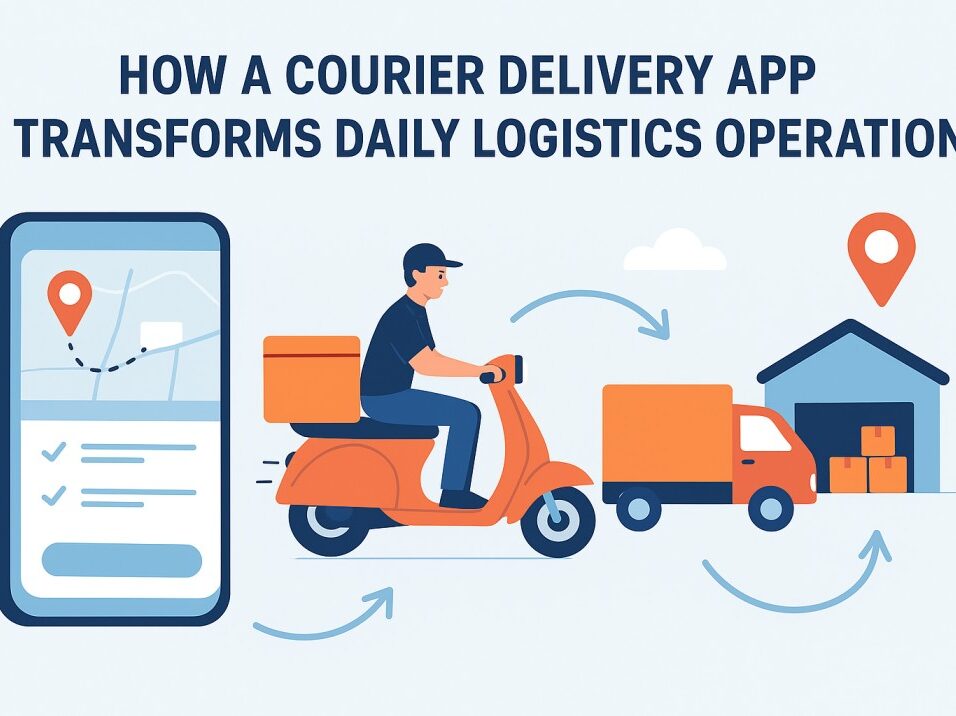 on demand courier app development