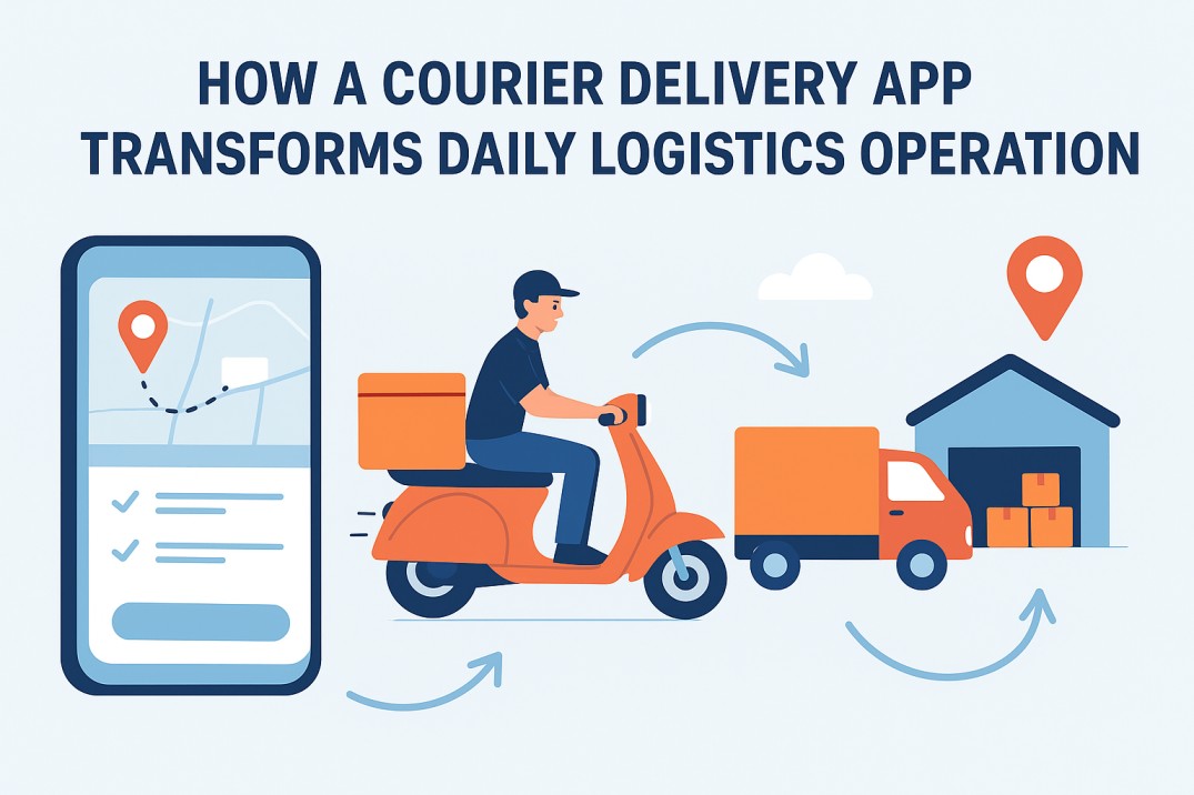 on demand courier app development