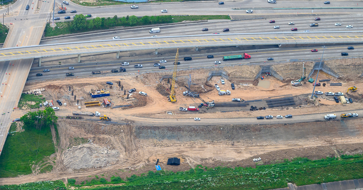 construction photography in Houston